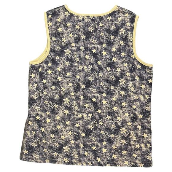 Y2K Patriotic Flag Print Tank Top 4th of July Size Large - Picture 7 of 8